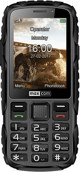 Maxcom Strong MM920 Dual SIM IP68 Armored Phone | Black | Condition: Perfect
