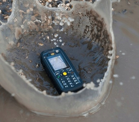 Pancerny telefon komórkowy Cat B25 IP67 | Czarny | Stan: Dostateczny