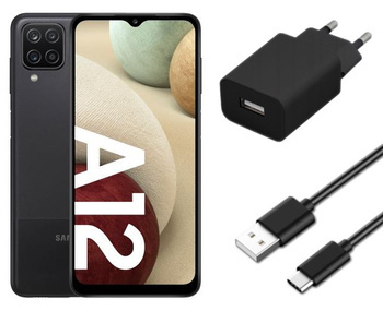Samsung Galaxy A12 4/64GB LTE | A127F/DS | Czarny | Stan: Dobry